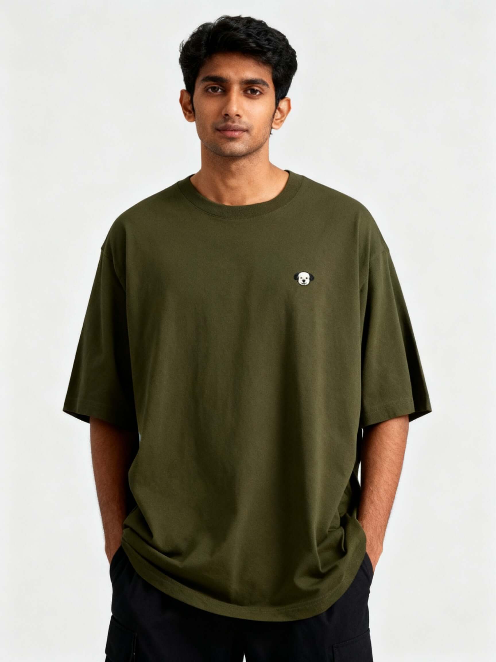 My Therapist Has A Wet Nose Unisex Oversized Classic T-Shirt Vykra