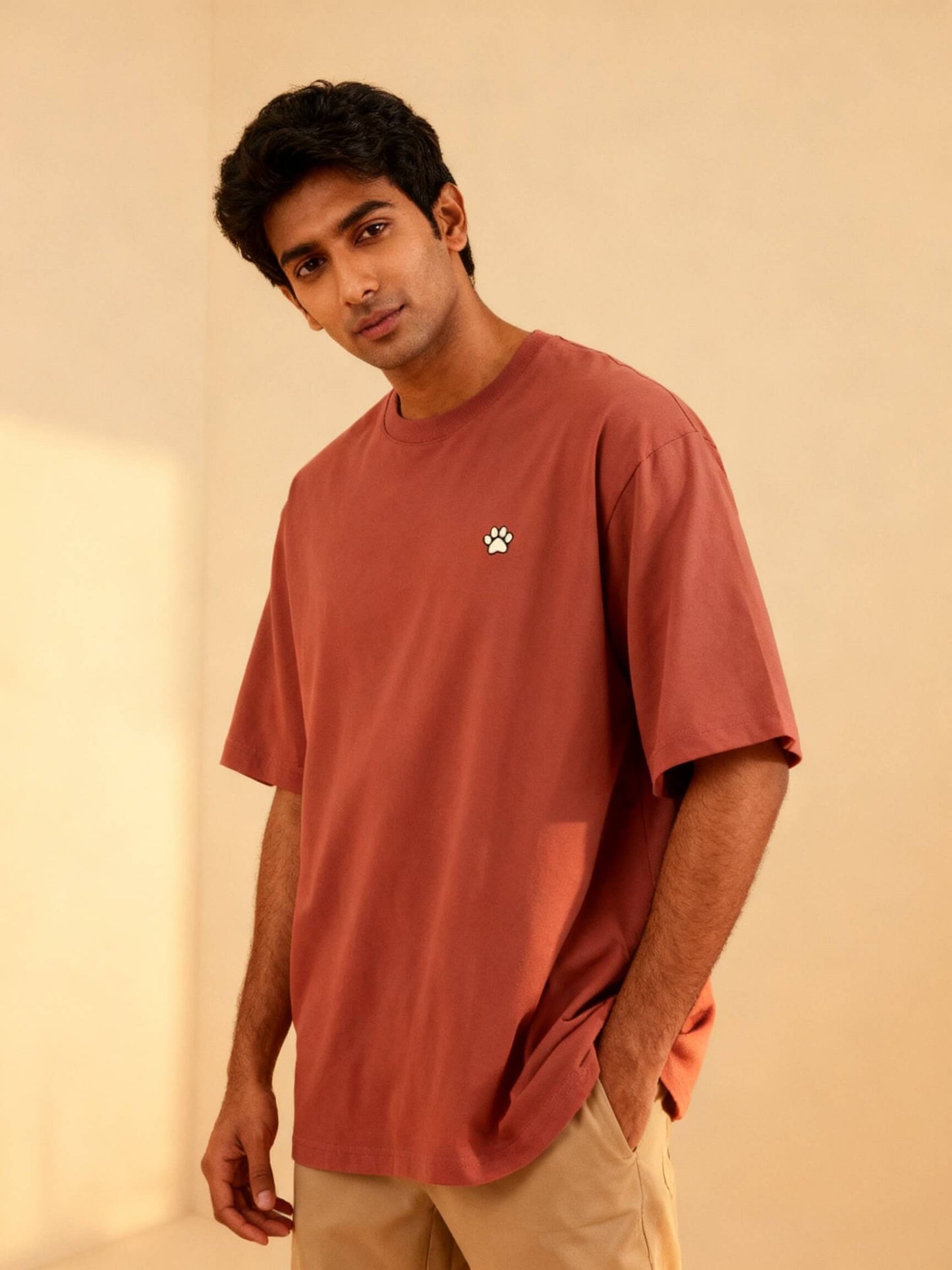 Sorry I'm Late I Saw A Dog Unisex Oversized Classic T-Shirt Vykra