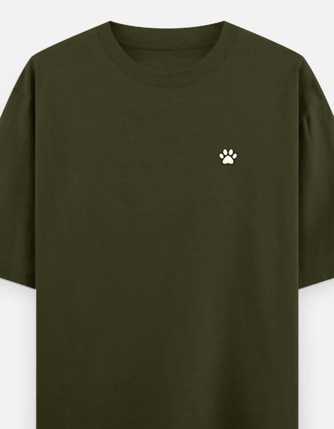Fueled By Chai & Dog Kisses Unisex Oversized Classic T-Shirt Vykra