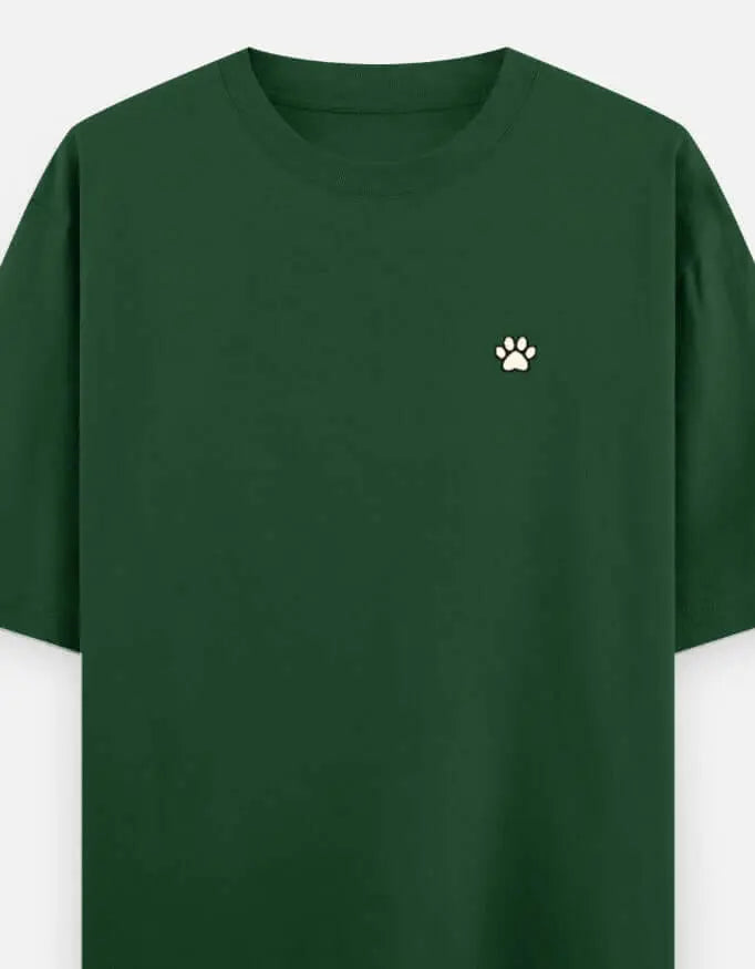 Less Humans More Dogs Unisex Oversized Classic T-Shirt Vykra