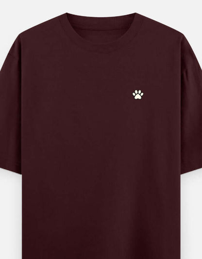 Happiness Has Four Paws Unisex Oversized Classic T-Shirt Vykra