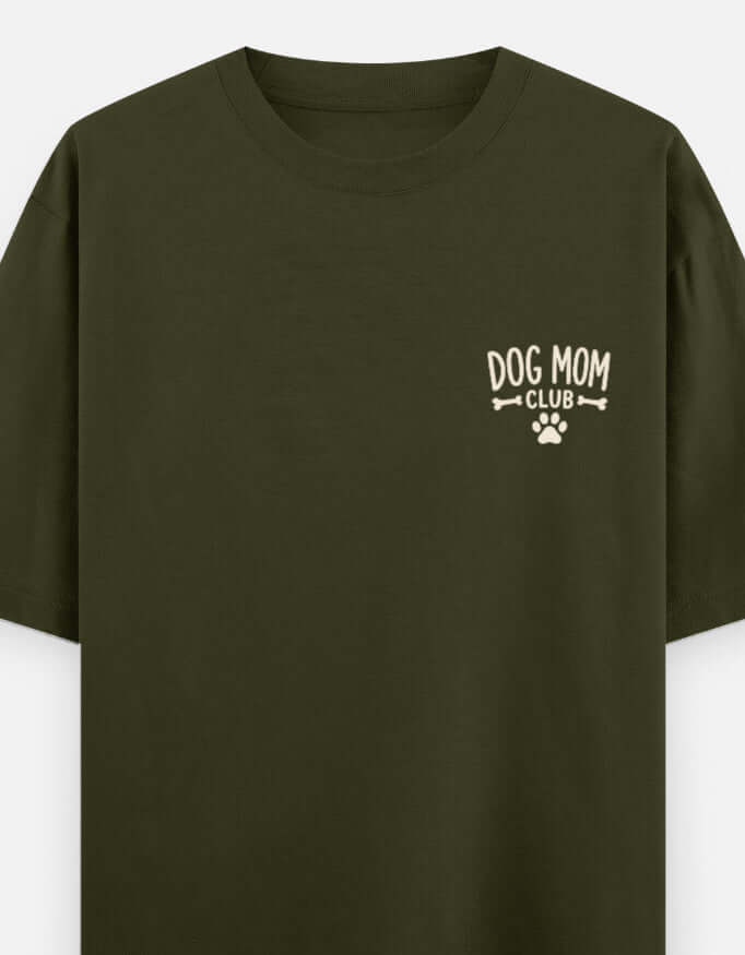 Dog Mom Club Unisex Oversized Classic T-Shirt Vykra